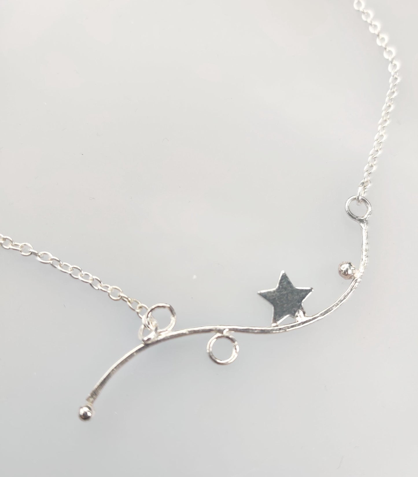 Shooting star necklace, jewellery
