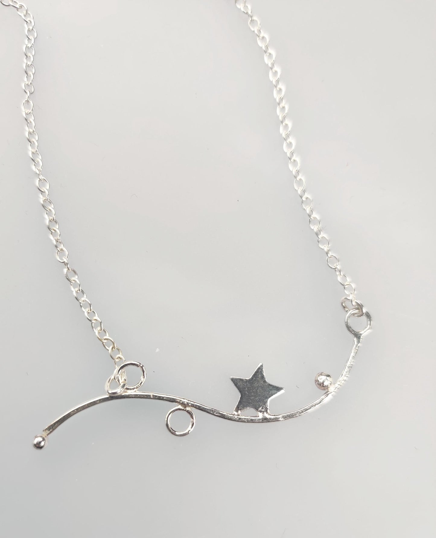 Shooting star necklace, jewellery