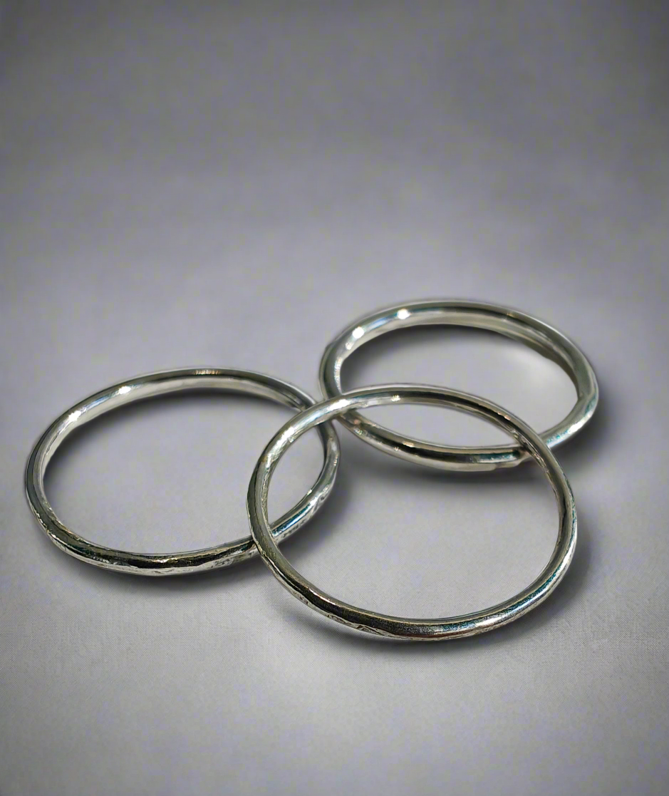 Plain ring, stacking ring