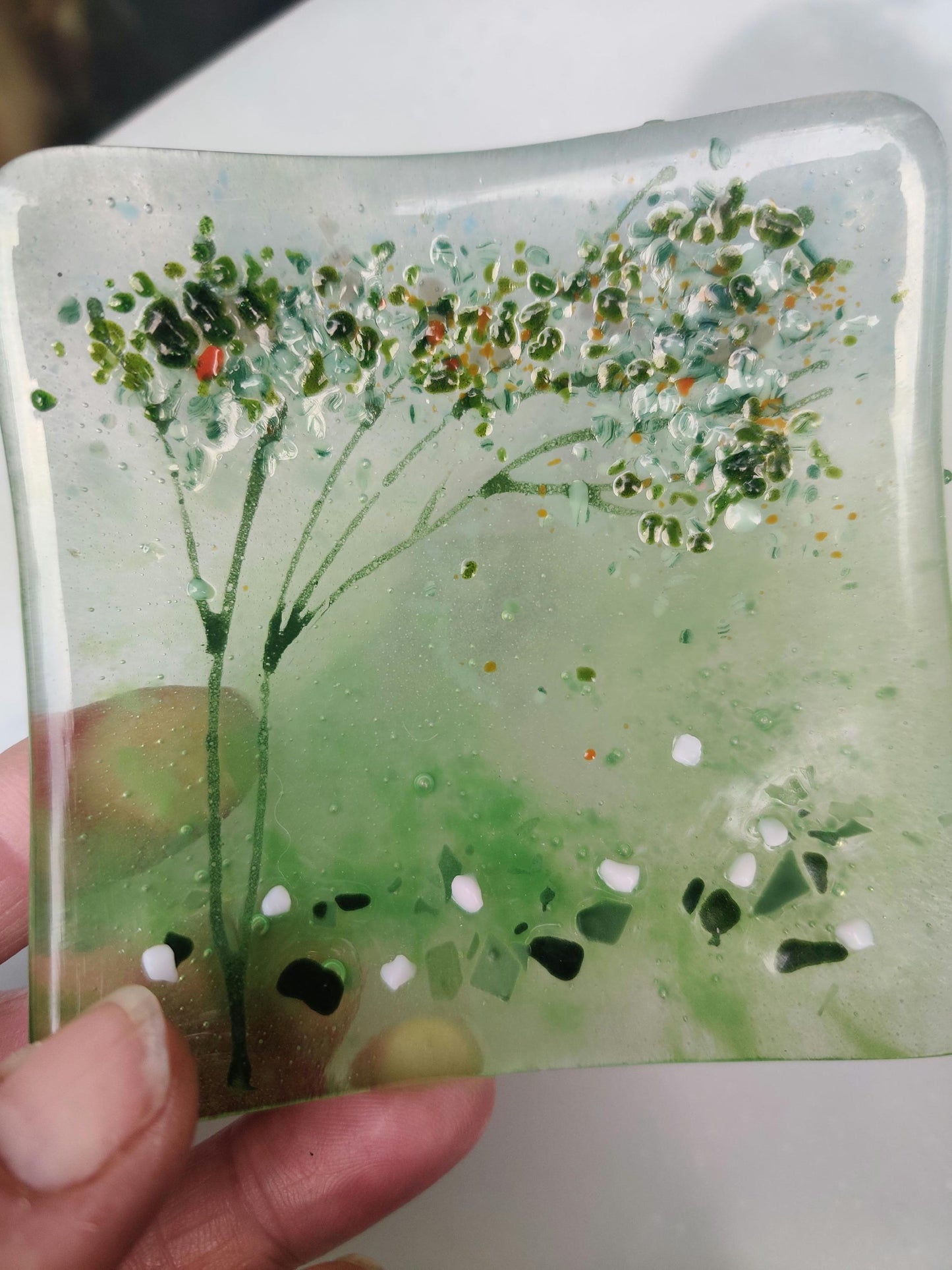 Forest trinket dish, ring dish