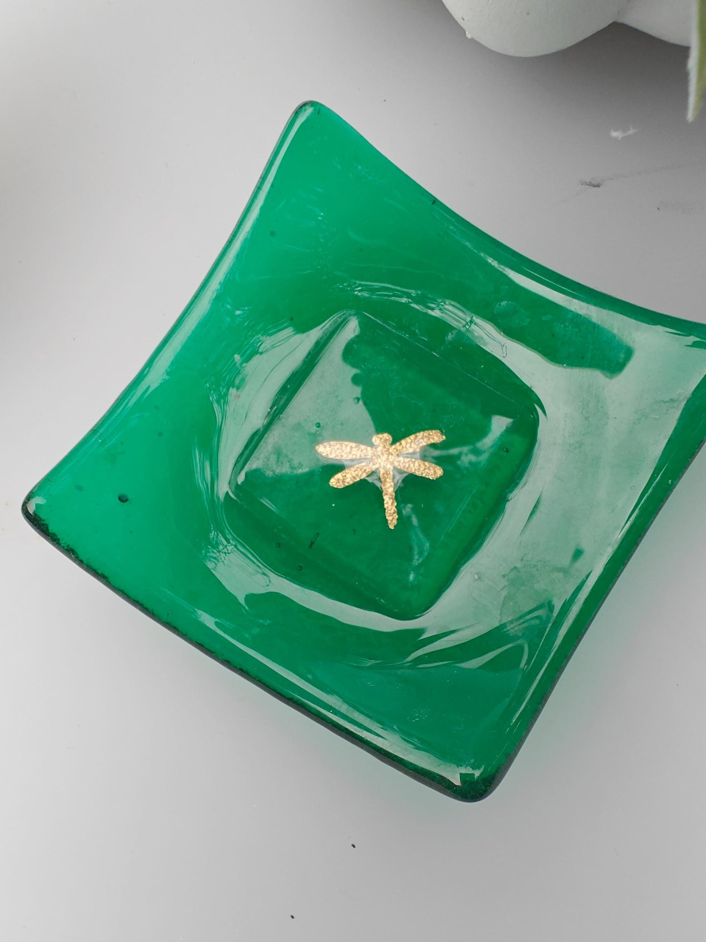 Dragonfly trinket dish, ring dish