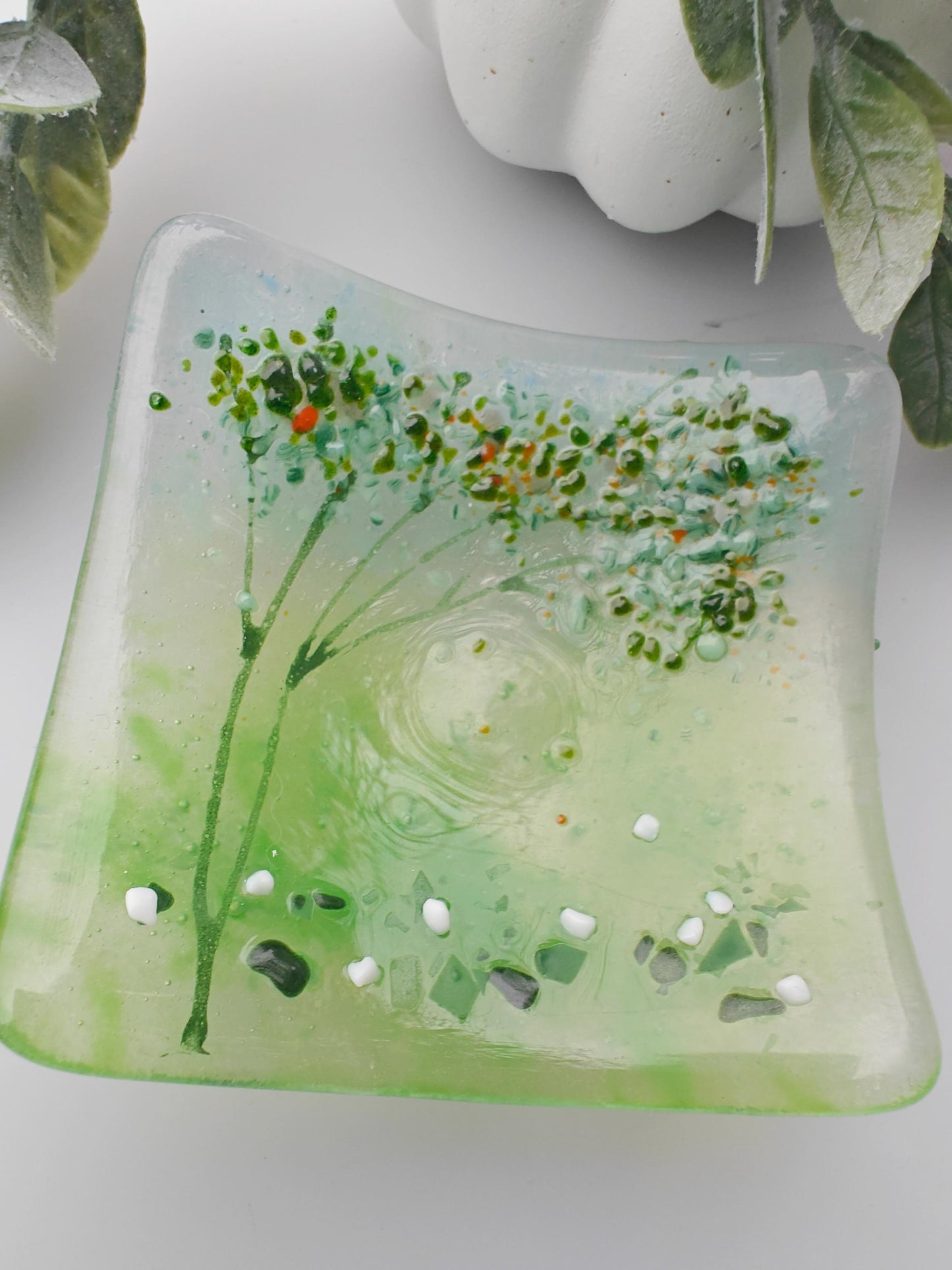 Forest trinket dish, ring dish