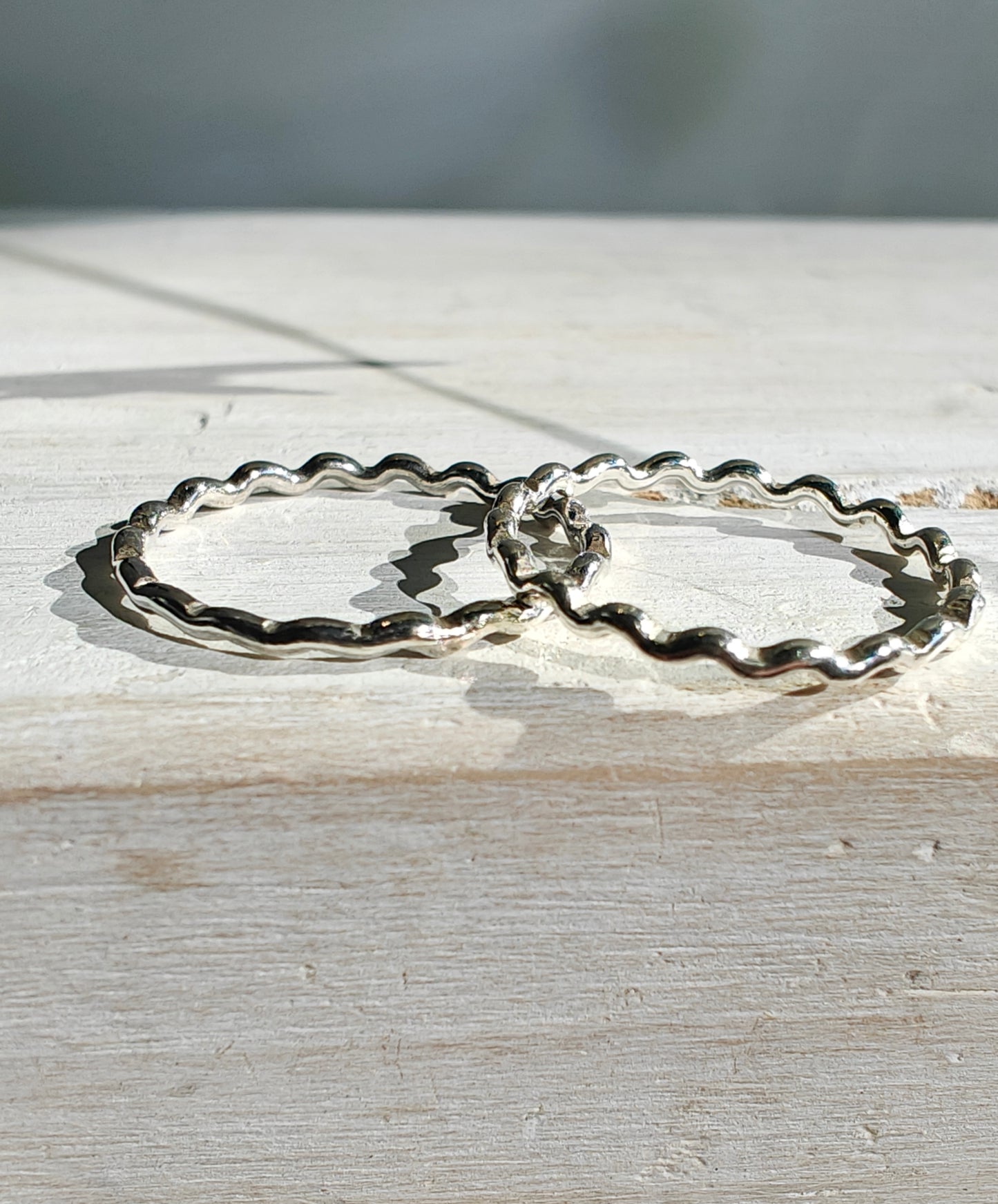 Sea waves ring, stacking ring