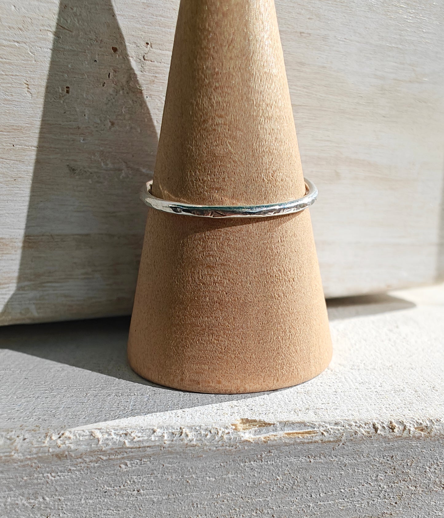 Plain ring, stacking ring