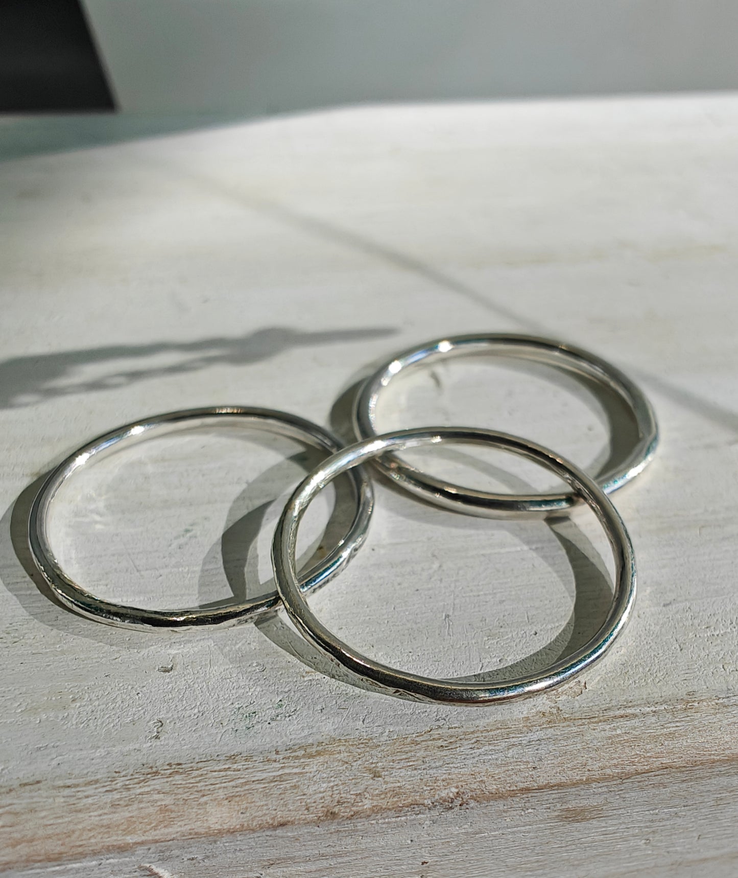 Plain ring, stacking ring