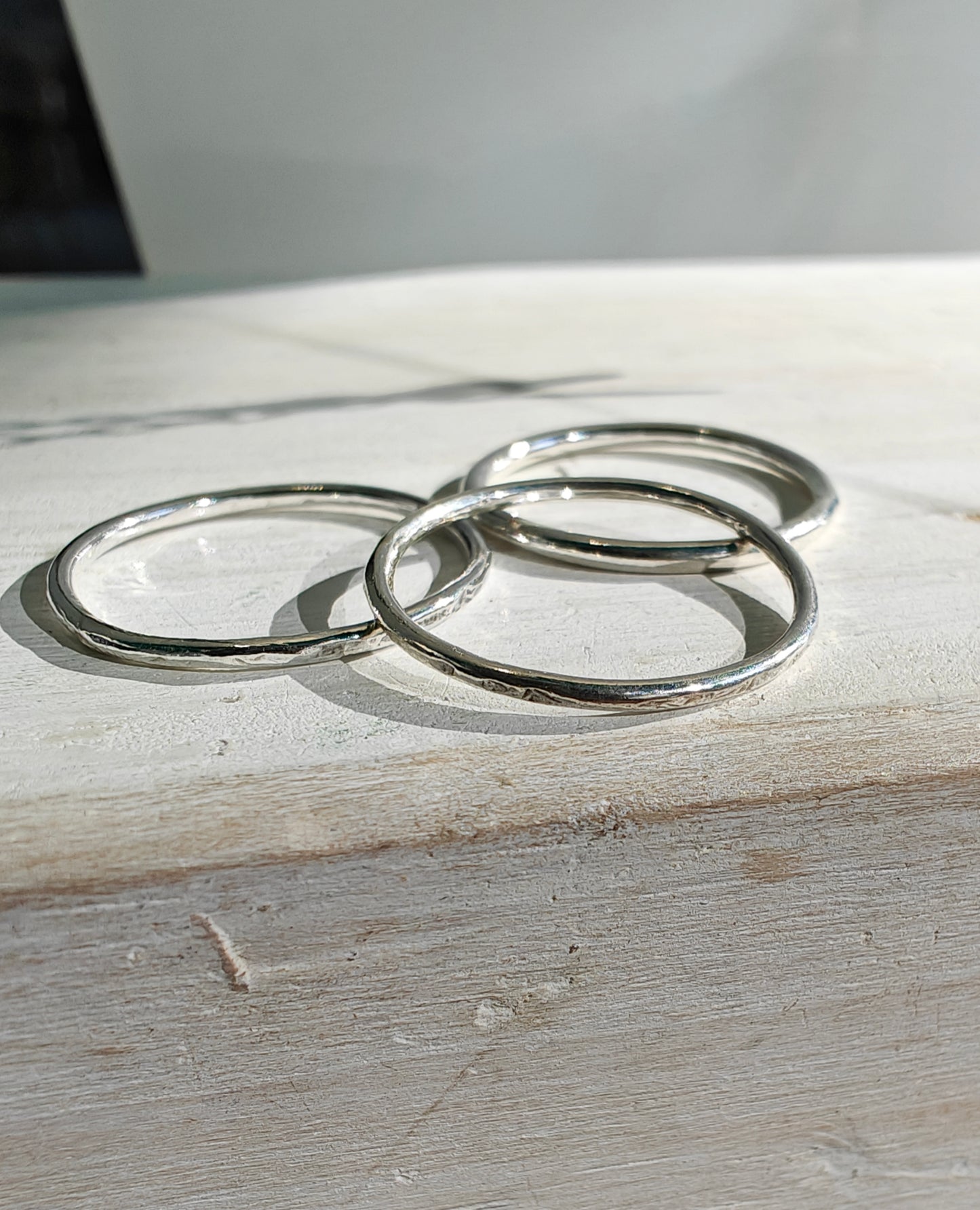 Plain ring, stacking ring
