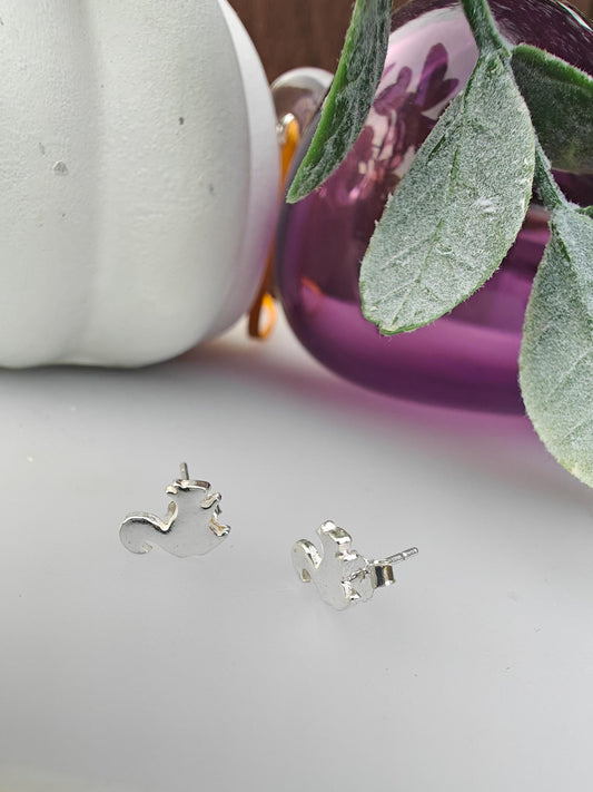 Squirrel stud earrings