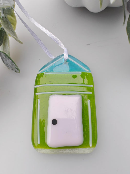 Beach hut, glass beach hut