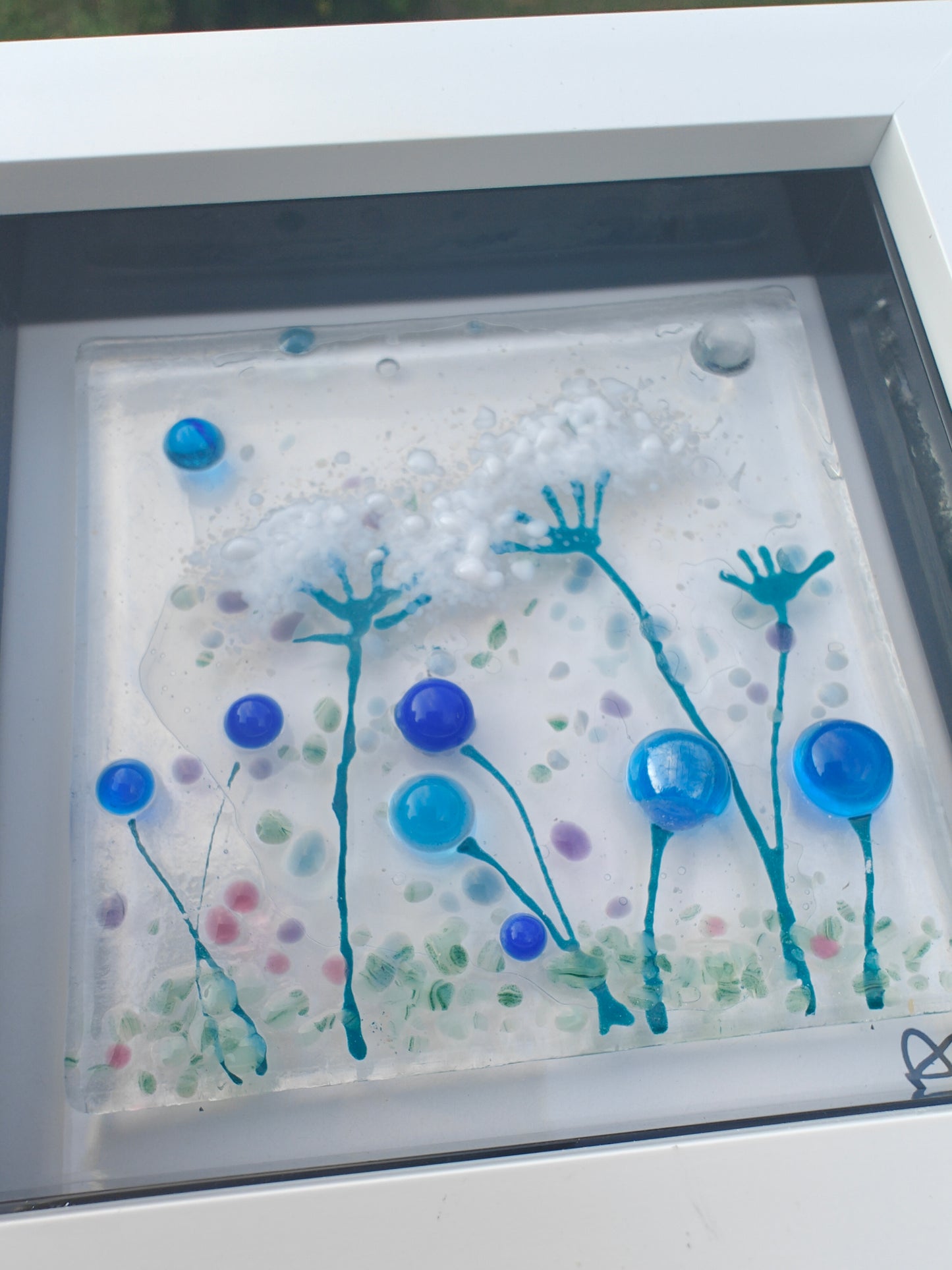 Flower meadow pictures, blues