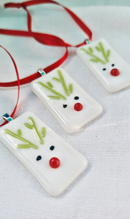 Reindeer Christmas tree decorations